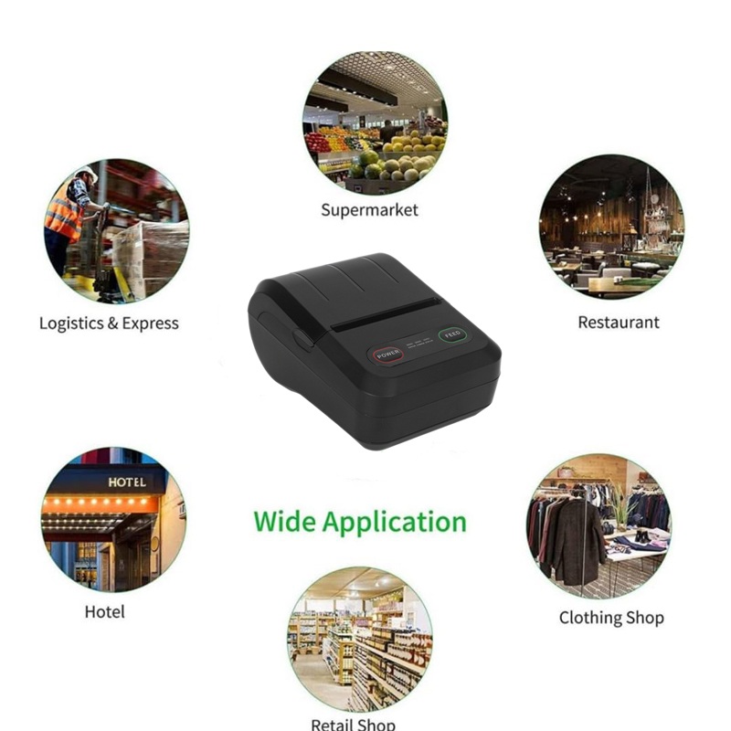 Aké sú oblasti použitia 58mm termotlačiarní?